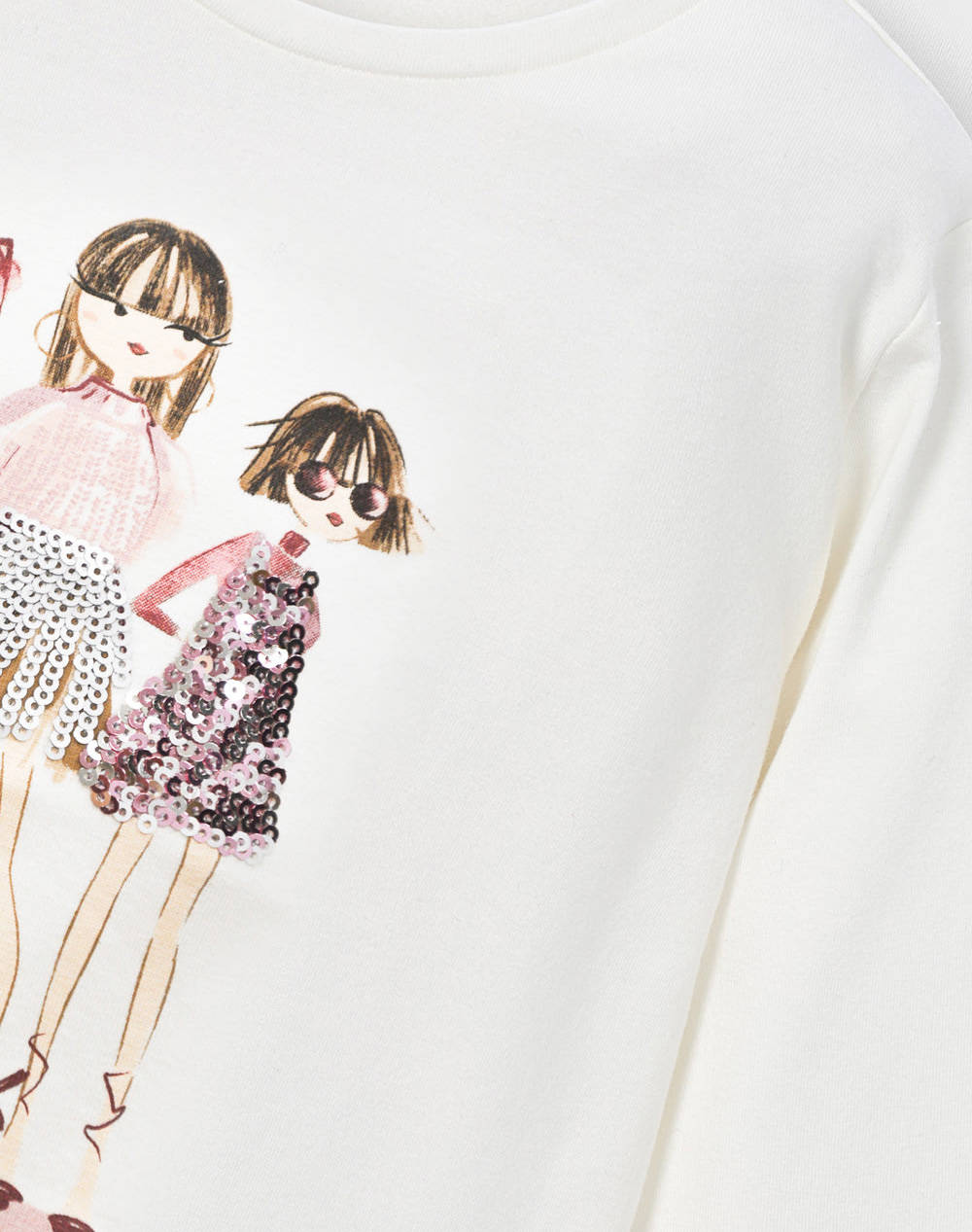 MAYORAL ΜΠΛΟΥΖΑ ΜΑΚΡΥΜΑΝΙΚΗ ΕΠΙΣΙΜΗ 04011-095 OffWhite φωτογραφία