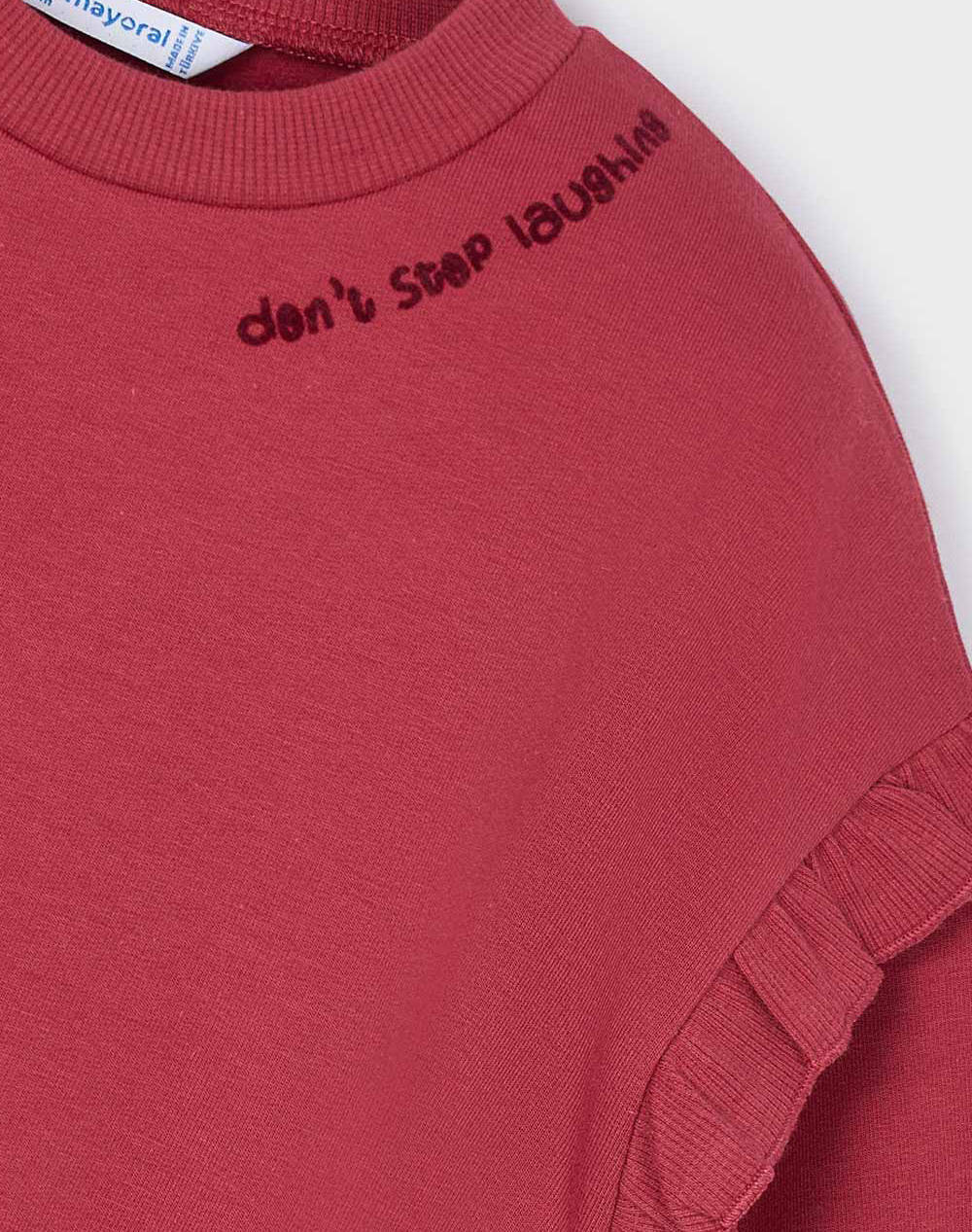 MAYORAL ΦΟΥΤΕΡ ΒΟΛΑΝ ΜΑΝΙΚΙΑ 04433-034 DarkRed φωτογραφία