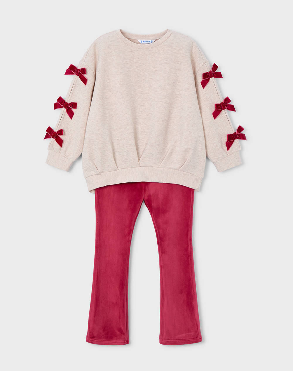 MAYORAL MAYORAL ΣΕΤ ΚΟΛΑΝ ΦΟΥΤΕΡ 04725-042 DarkRed