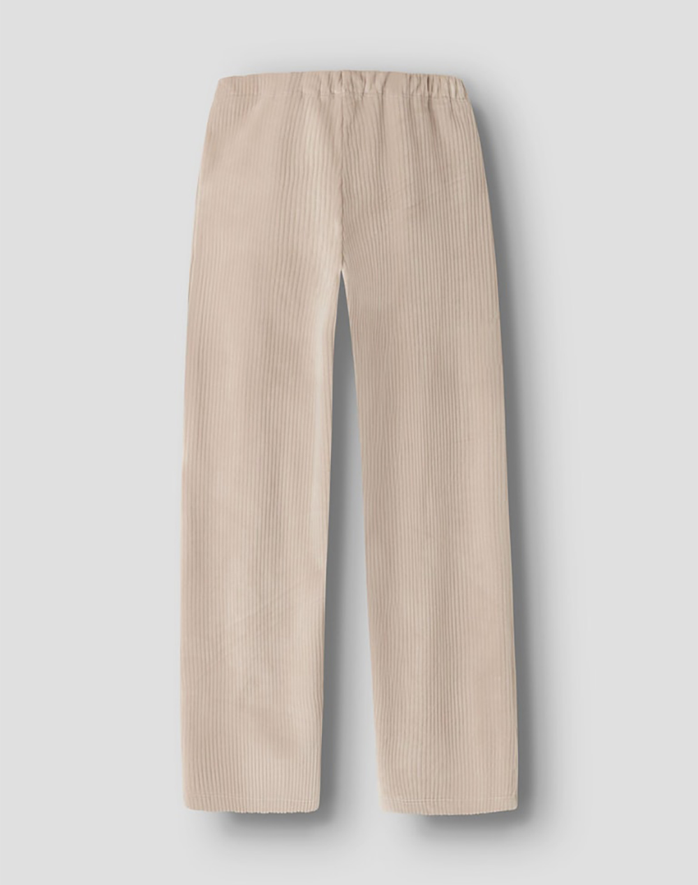 NAME IT NKFVELOA VELVET PANT 13235120-CEMENT Biege φωτογραφία