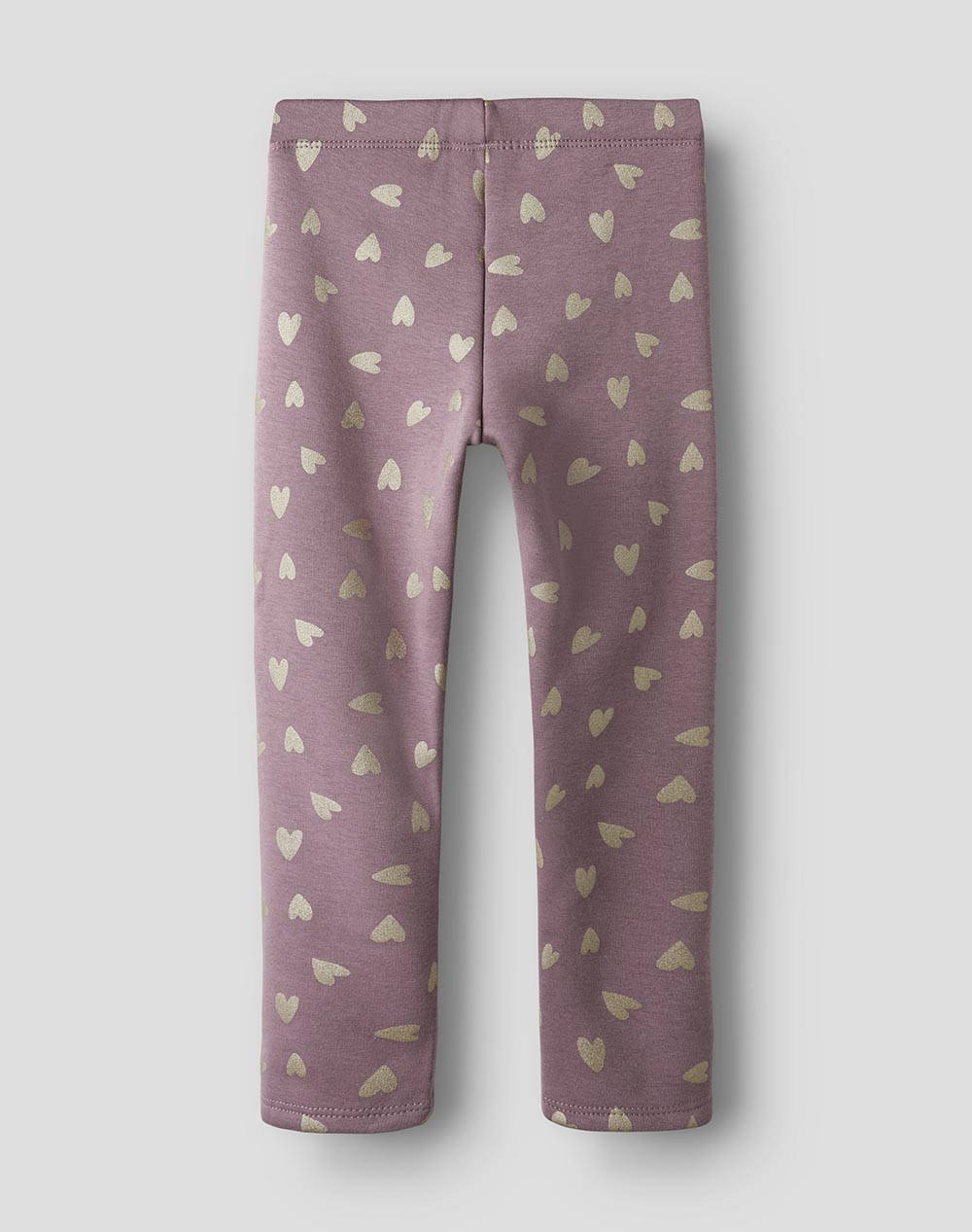 NAME IT NMFTAVINA SWEAT FLEECE LEGGING BRU NOOS 13235559-Grape ShakeW. GLITTER HEARTS DarkPink φωτογραφία