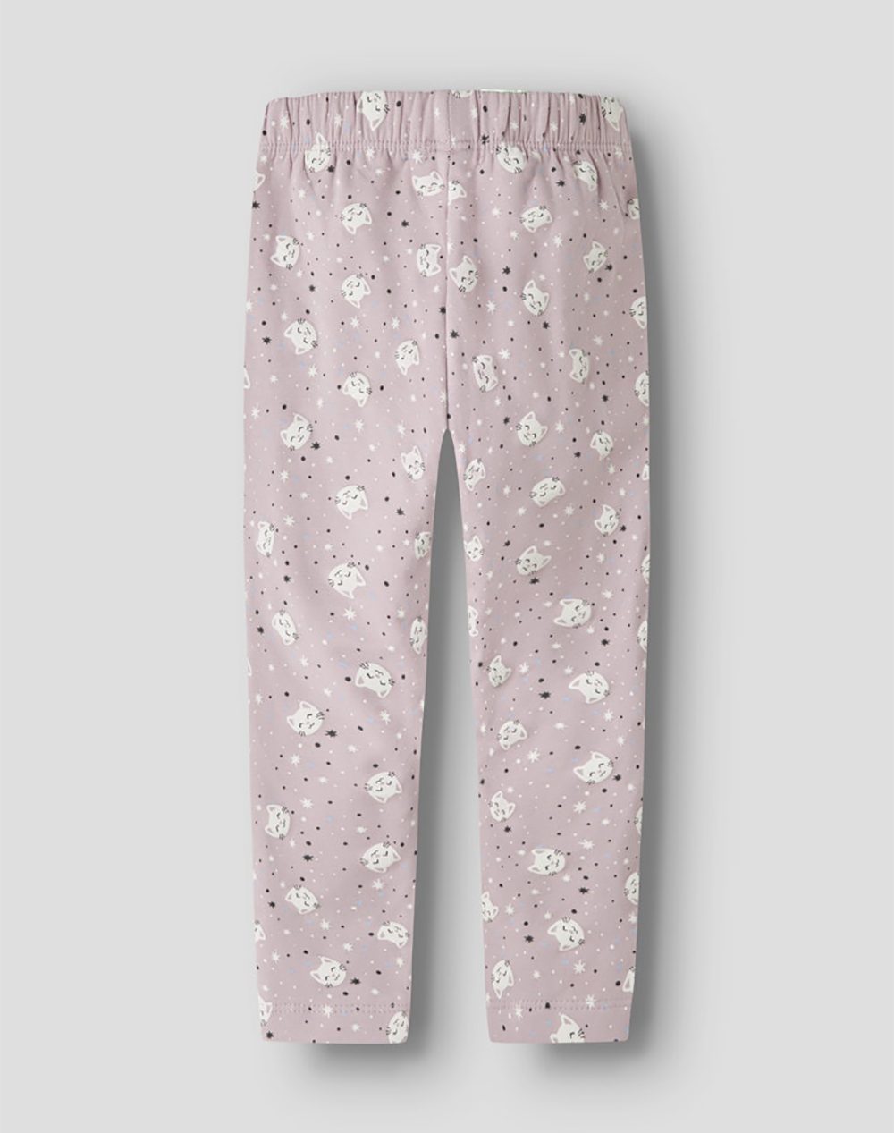 NAME IT NMFDAVINA AOP SWE LEGGING BRU 13234445-Keepsake LilacYinYangCats LightPink φωτογραφία