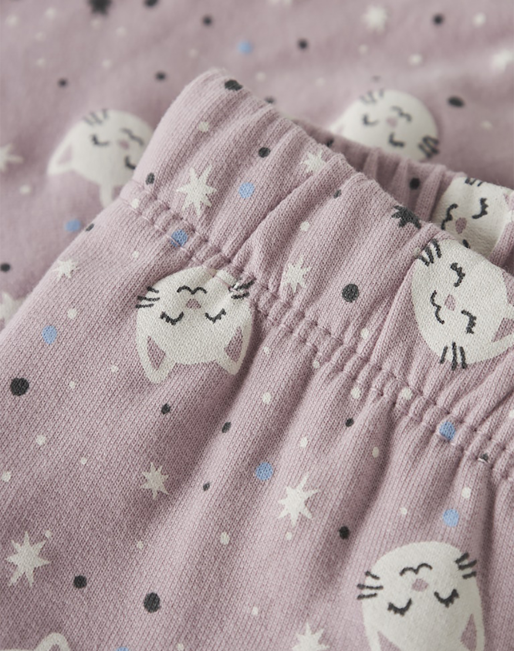 NAME IT NMFDAVINA AOP SWE LEGGING BRU 13234445-Keepsake LilacYinYangCats LightPink φωτογραφία