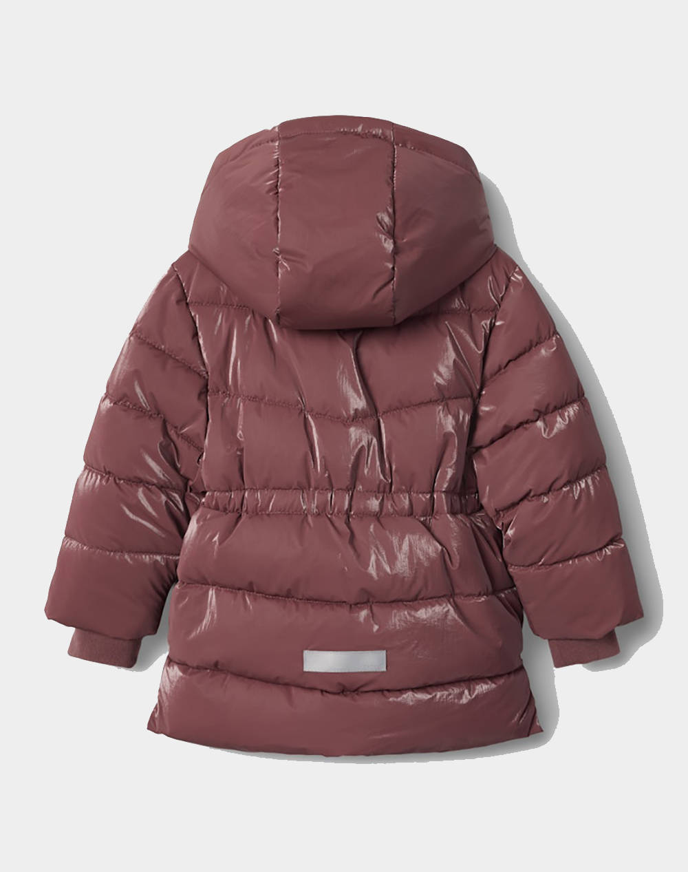 NAME IT NMFMINT PUFFER JACKET SHINY 13243661-Rose Brown deepPink φωτογραφία