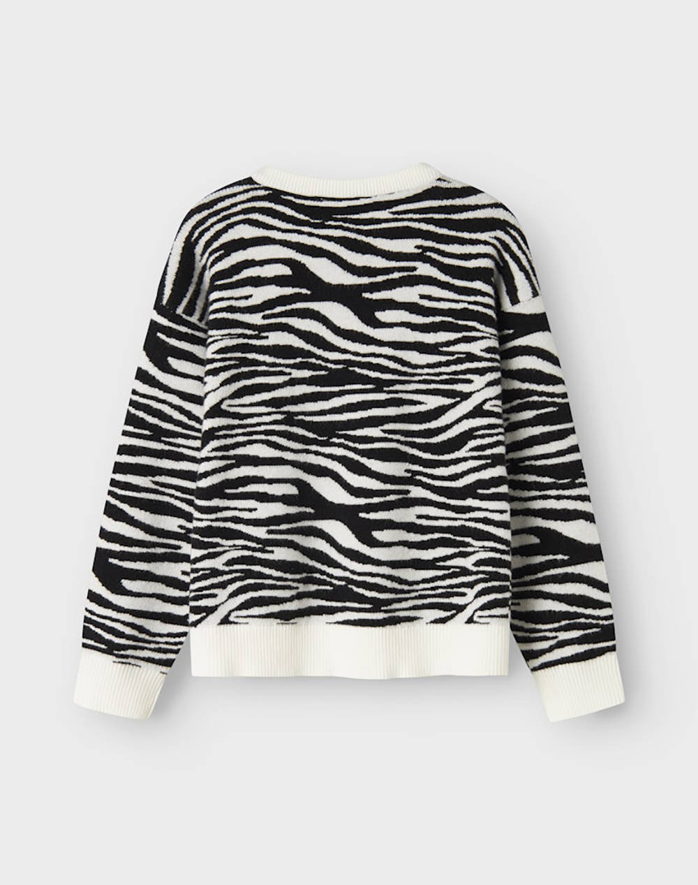 NAME IT NKFORKIDE LS KNIT BOX 13247669-BlackZEBRA Mixed φωτογραφία