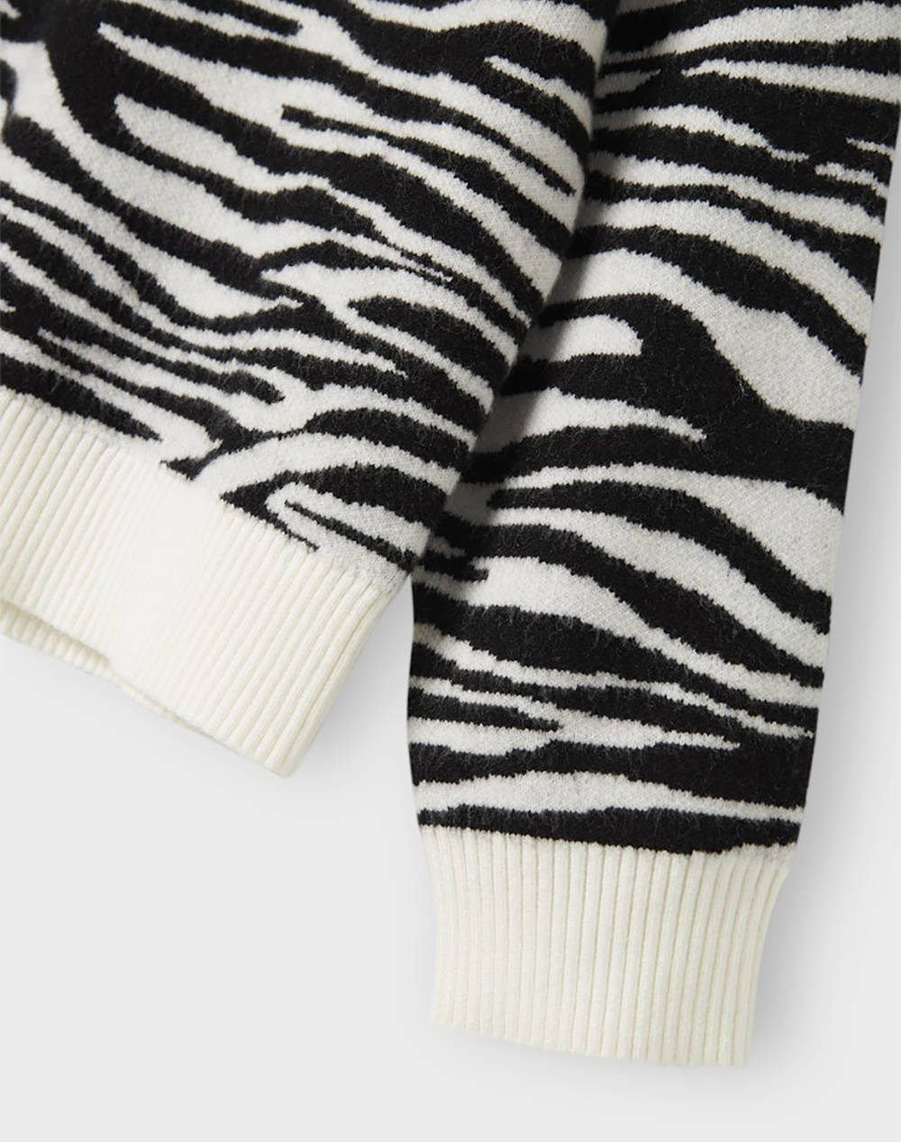 NAME IT NKFORKIDE LS KNIT BOX 13247669-BlackZEBRA Mixed φωτογραφία