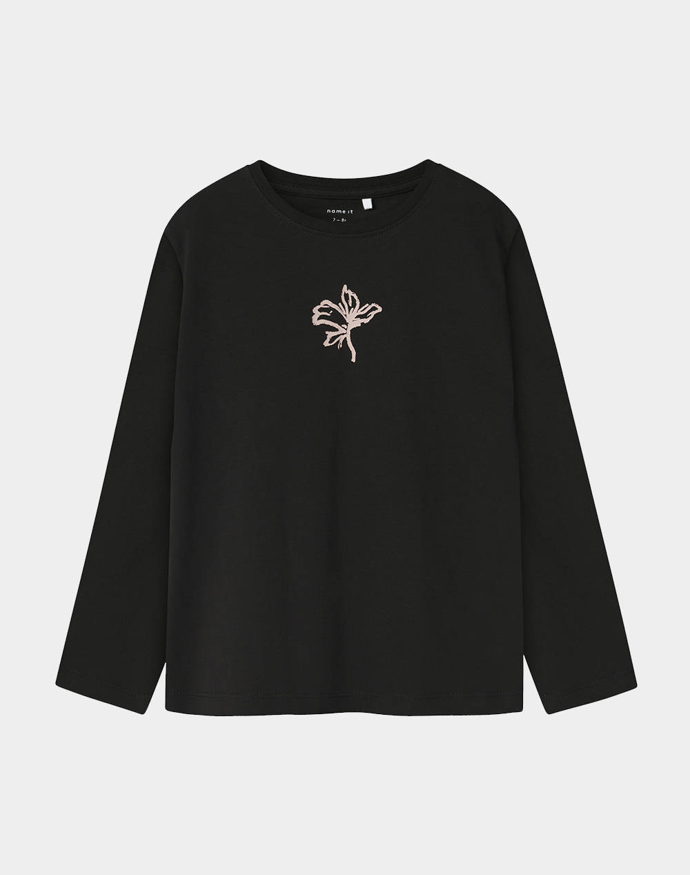 NAME IT NKFOLGA NREG LS TOP 13248144-BLACK Black