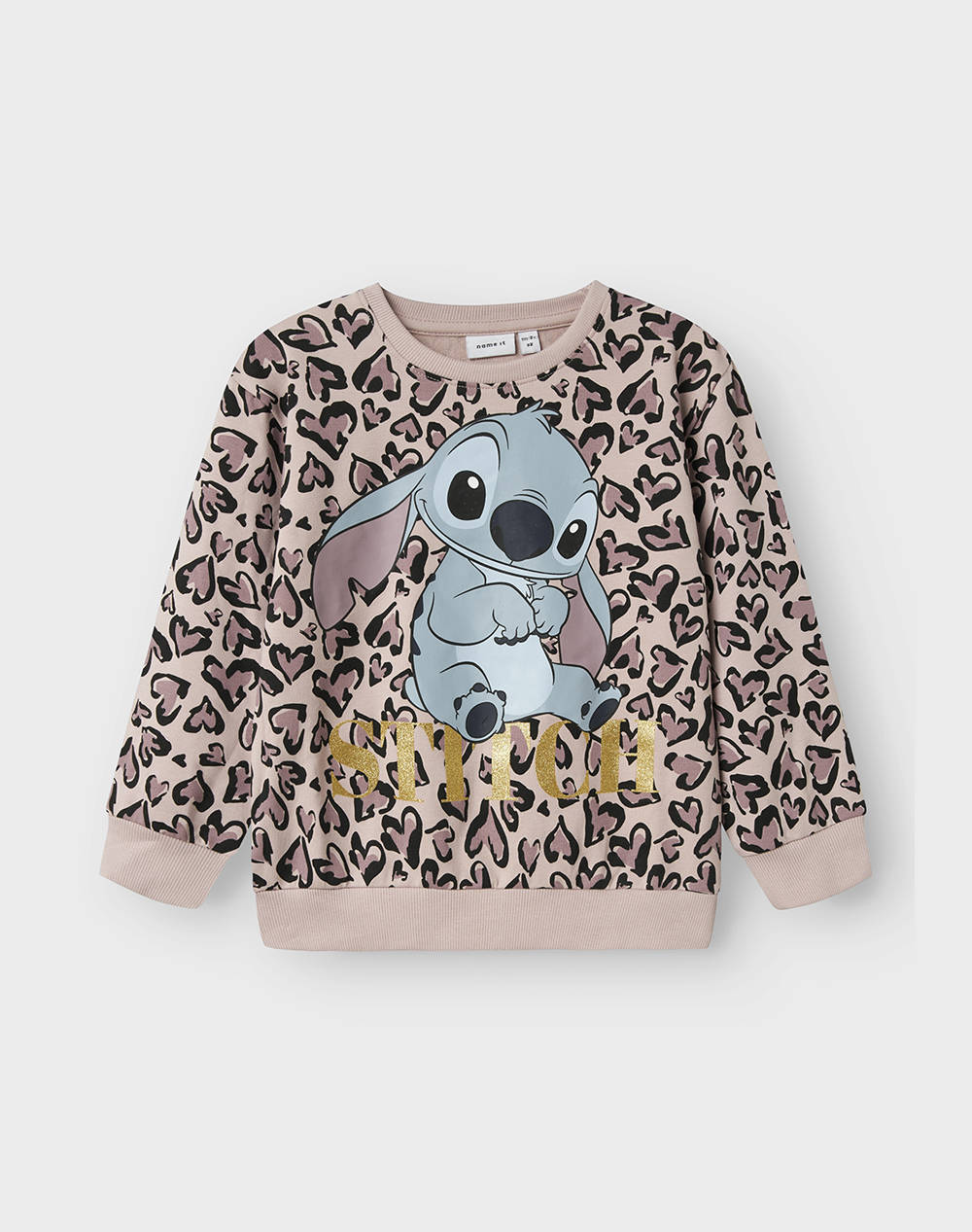 NAME IT NMFJANNI STITCH NREG SWEAT UNB WDI 13244794-Burnished Lilac Multi