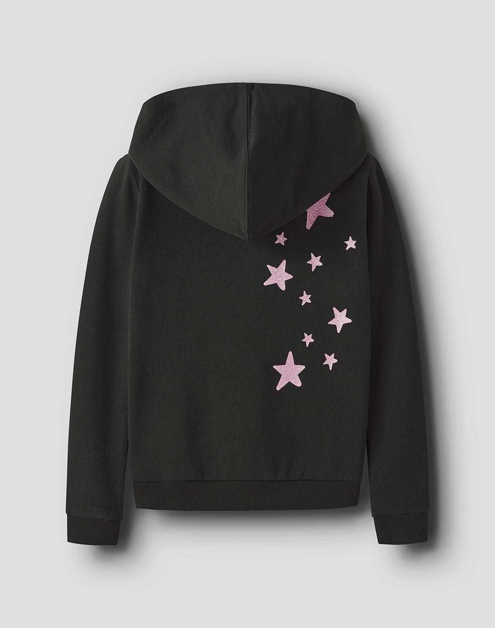 NAME IT NKFNICA LS SWEAT WH BRU PS 13246279-BLACK Black φωτογραφία