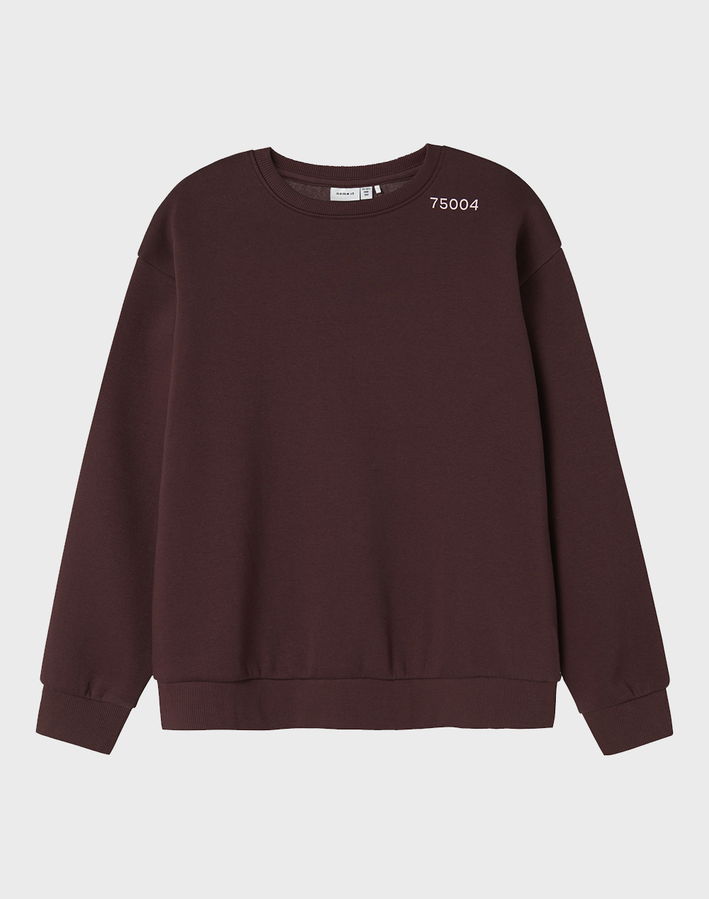 NAME IT NAME IT NKFODIKA LS RLX SWEAT BRU BF 13247274-Sassafras Bordeux