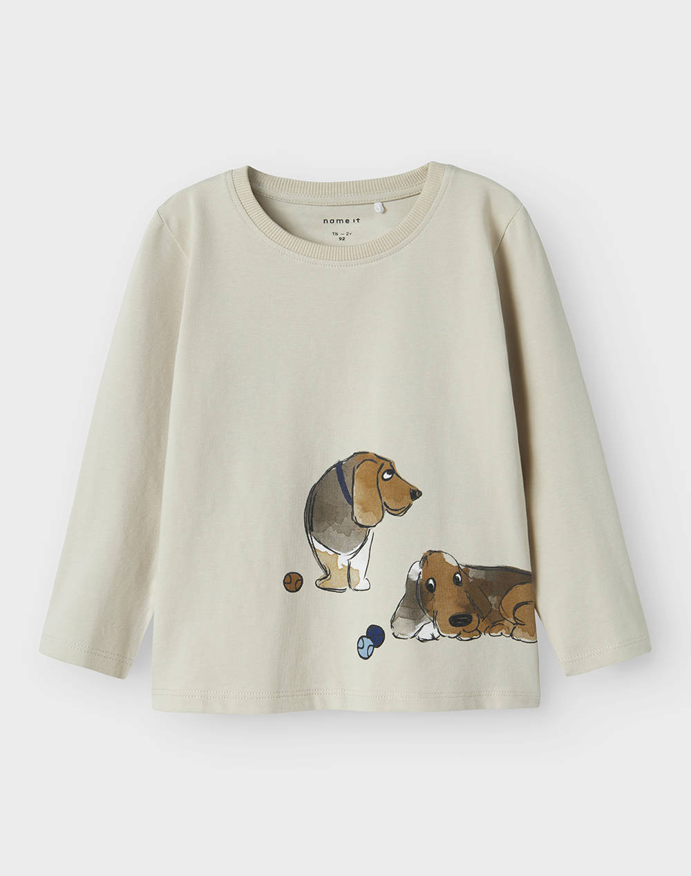 NAME IT NMMKNUD LS TOP 13244645-Peyote Biege