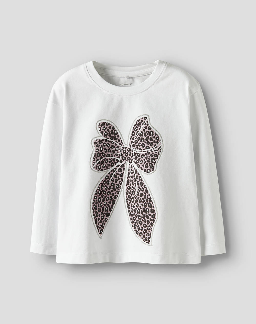 NAME IT NAME IT NMFLEOANJA LS NREG TOP 13251158-BRIGHT WHITE White