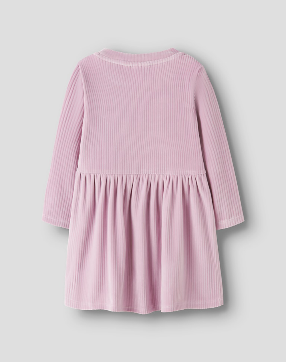 NAME IT NMFVELOA LS VELVET DRESS 13235116-Keepsake Lilac Pink φωτογραφία