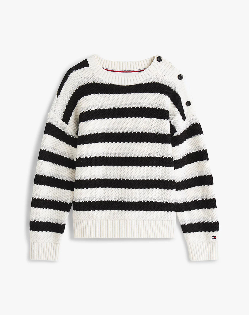 TOMMY HILFIGER TOMMY HILFIGER LUREX STRIPE SWEATER KG0KG08843-8Y-16Y-YA8 Multi