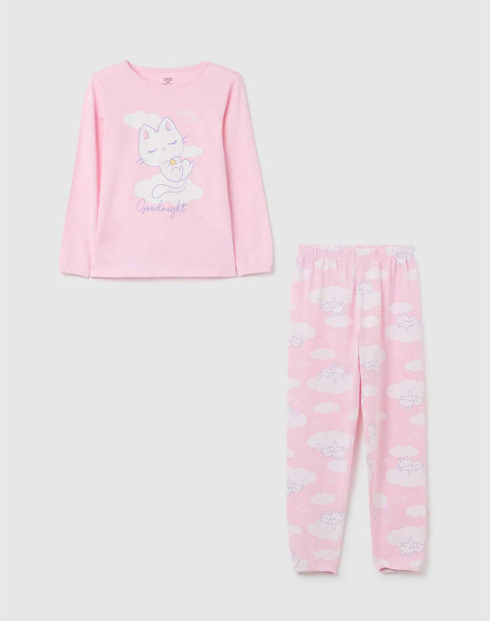OVS OVS PYJAMA SP 3/10 T2 2416668-CHERRY BLOSSOM LightPink