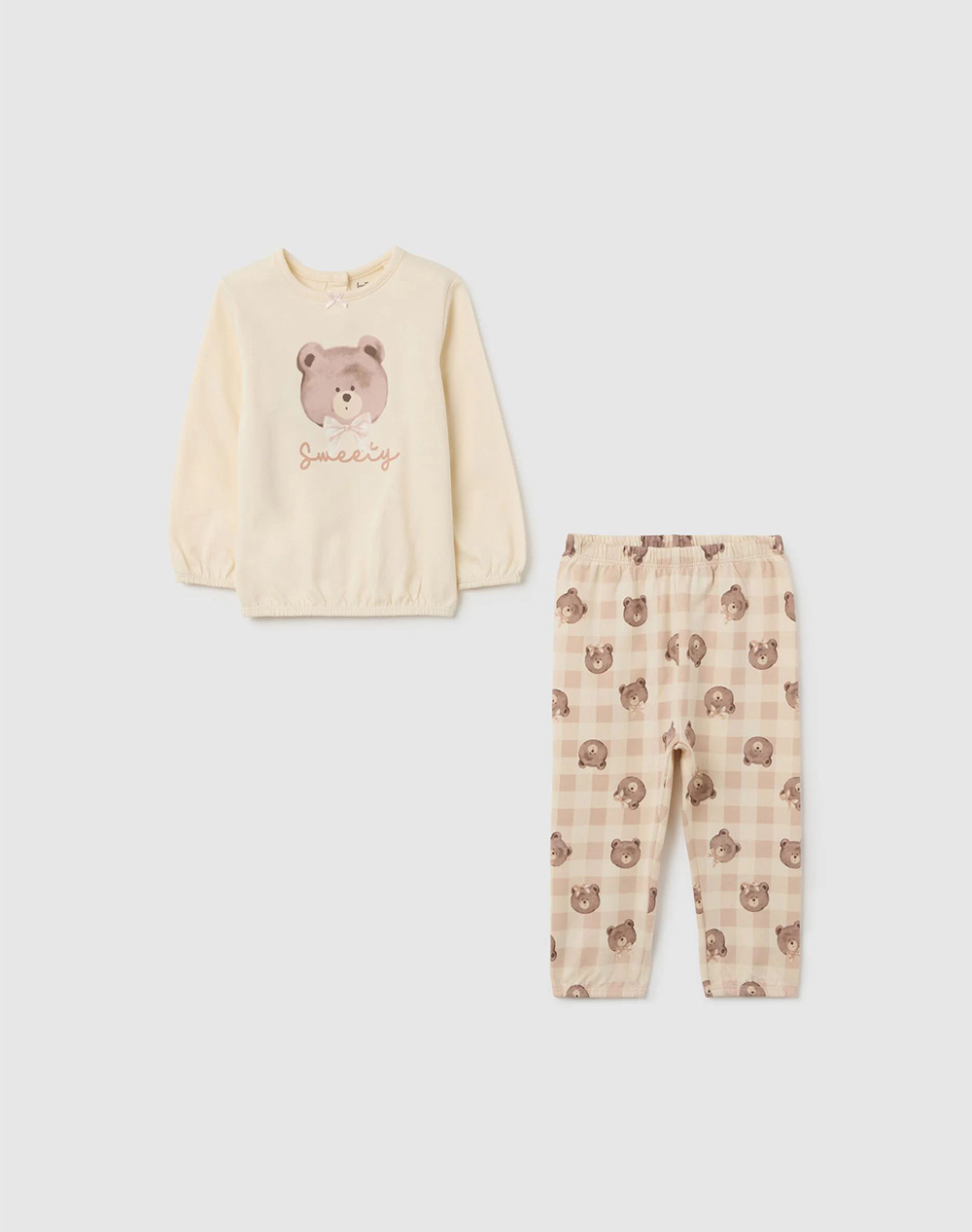 OVS PYJAMA GIRL 2465040-BUTTERCREAM Biege