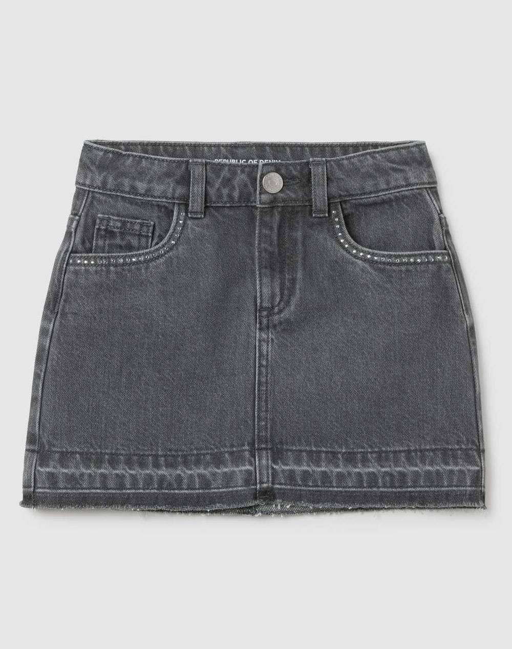 OVS OVS DENIM SKIRT 2402925-GREY DenimGray