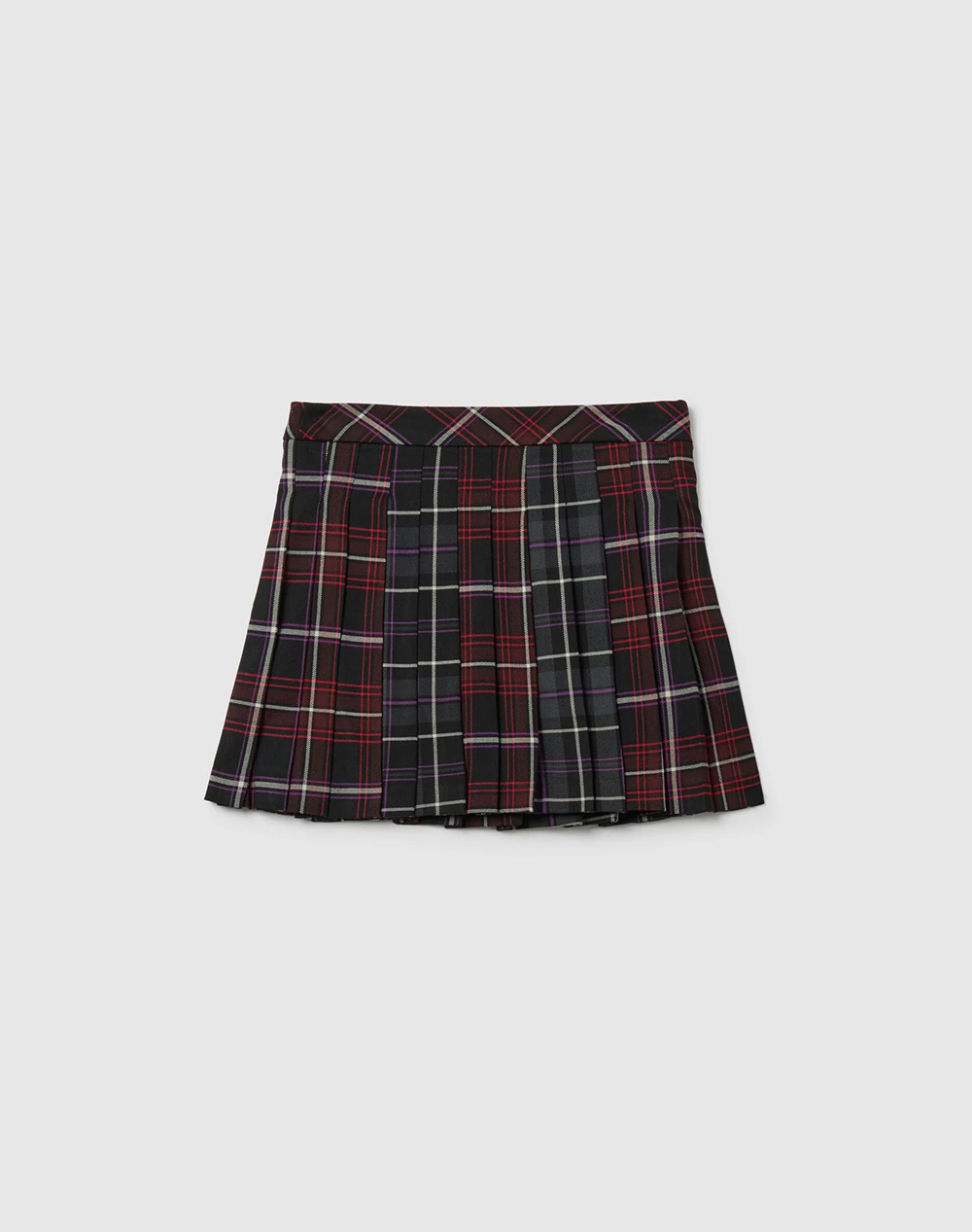 OVS OVS PLEATED SKIRT DOUBLECHECK 2468019-MULTICOLOUR Multi