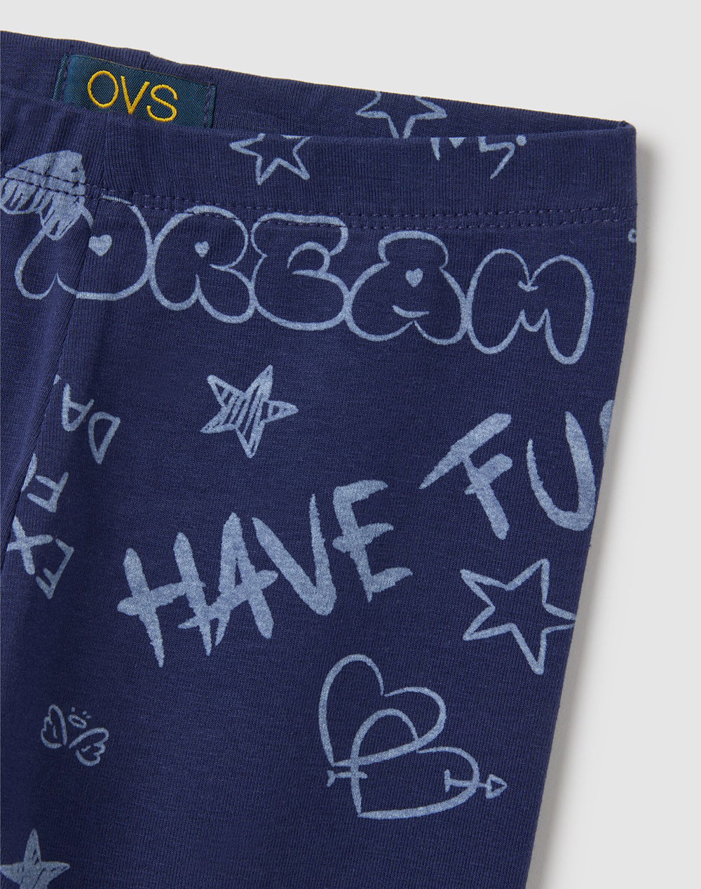 OVS AOP LEGGINGS 2418138-PATRIOT BLUE Blue φωτογραφία