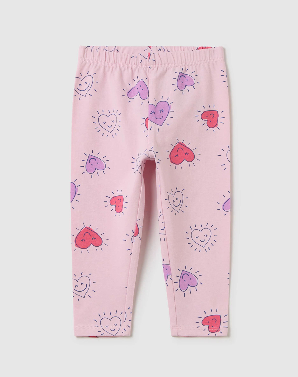 OVS LEGGING MOD.A AOP BIO 2443043-PINK LADY Pink