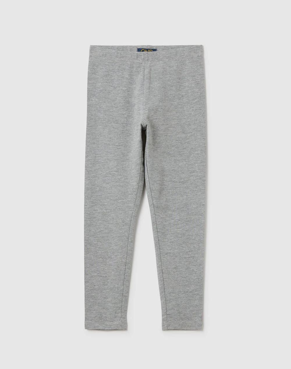 OVS SOLID LEGGINGS 2445181-MEDIUM GREY MELANGE LightGray