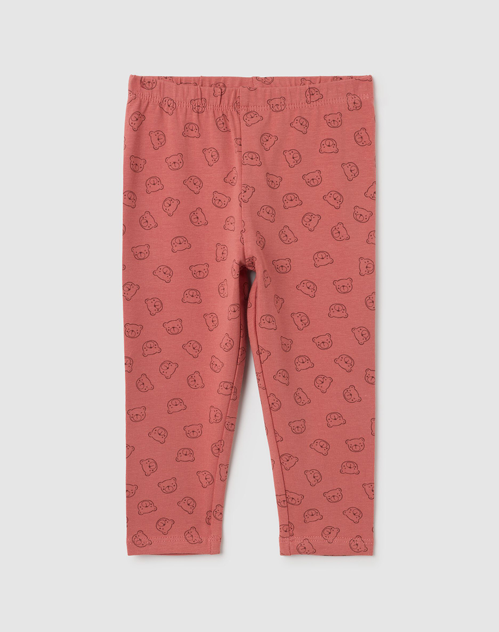 OVS OVS LEGGING A AOP 1 COL.BIO 2459933-DUSTY CEDAR DarkPink