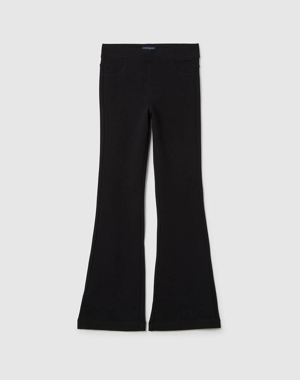 OVS TREG. FLARE SOLID BIO 2443763-BLACK BEAUTY Black