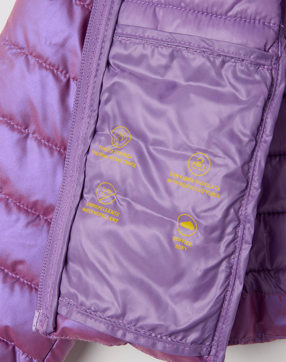 Ovs Ultralight Bronzing 2394583-Dry Rose Purple παιδικά Κορίτσι ρούχα μπουφάν Politikos Shop Πολιτικός
