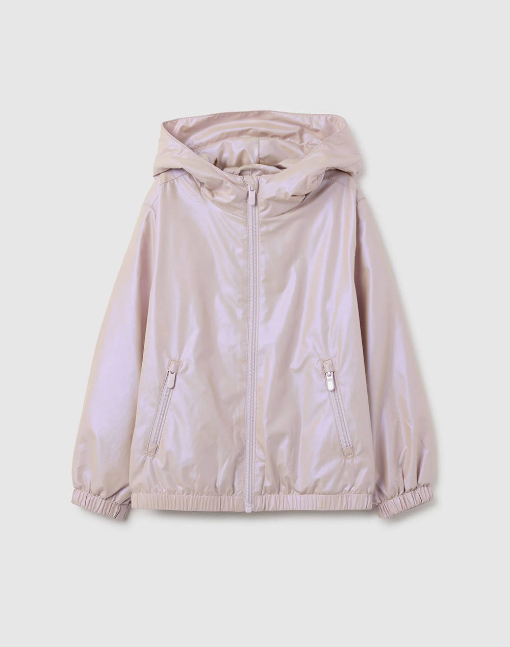 OVS RAIN JACKET BRONZING 2391464-ALMOND PEACH LightPink