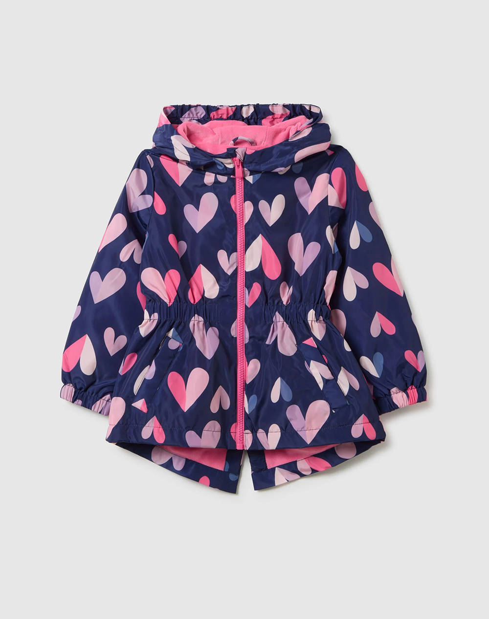 OVS OVS RAIN JACKET AOP 2402696-PATRIOT BLUE Multi