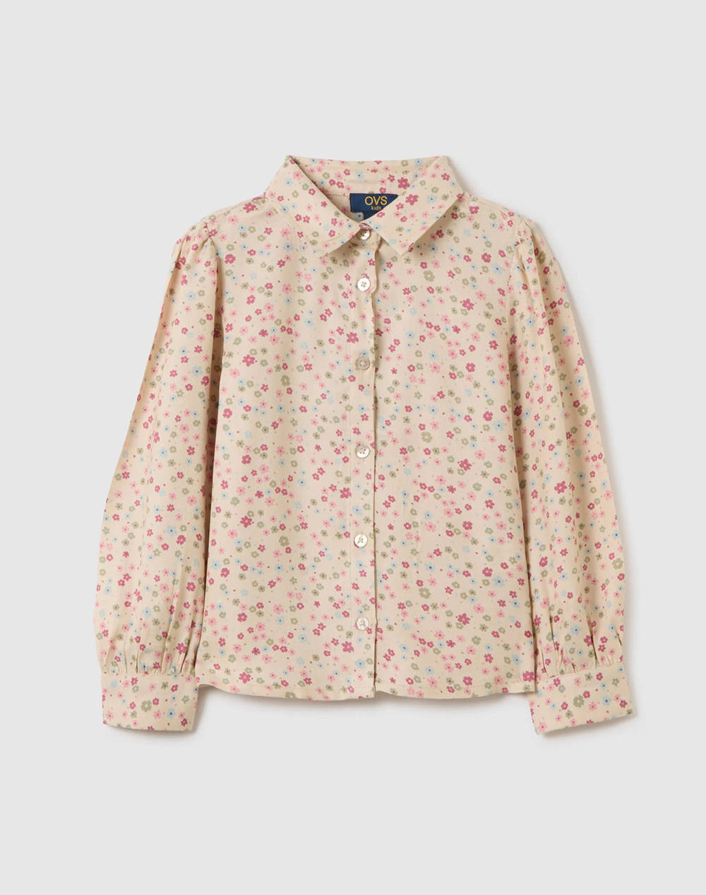 OVS OVS AOP SHIRT 2468159-MOTHER OF PEARL Multi