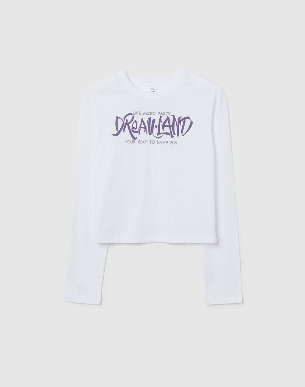 OVS TSHL/S MOD.D 4/5C.+HD BIO 2473846-LUCENT WHITE White