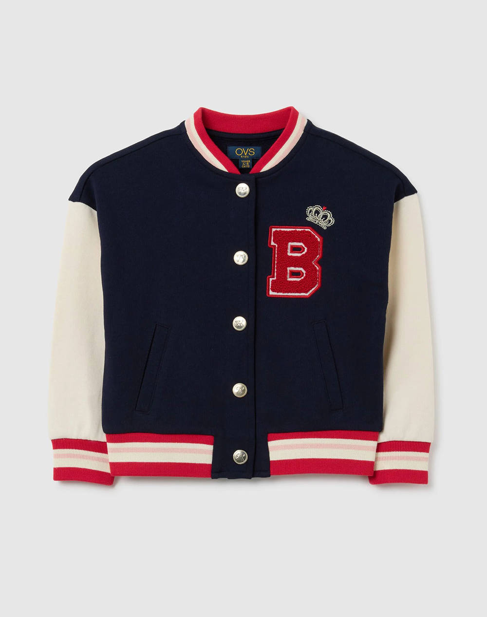 OVS BASEBALL SWEASHIRT 2447035-BARITONE BLUE Multi