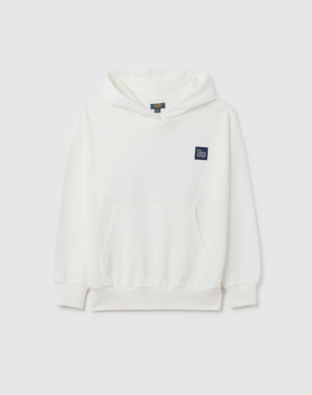 OVS OVS SWEATSHIRT W/PRINT 2415377-BLANC DE BLANC OffWhite