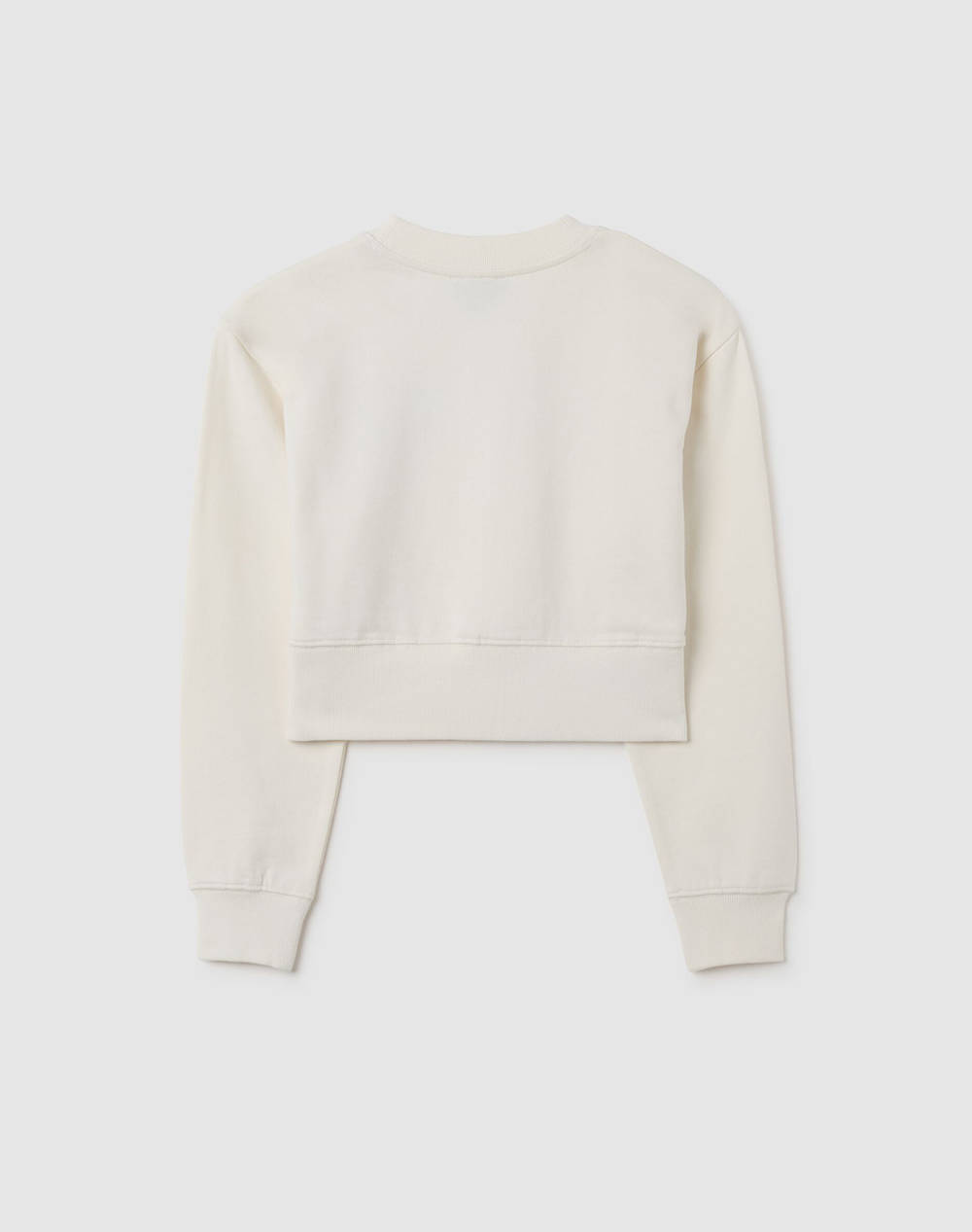 OVS SWT ROUND PRINT 4/5 2444142-EGRET Cream φωτογραφία