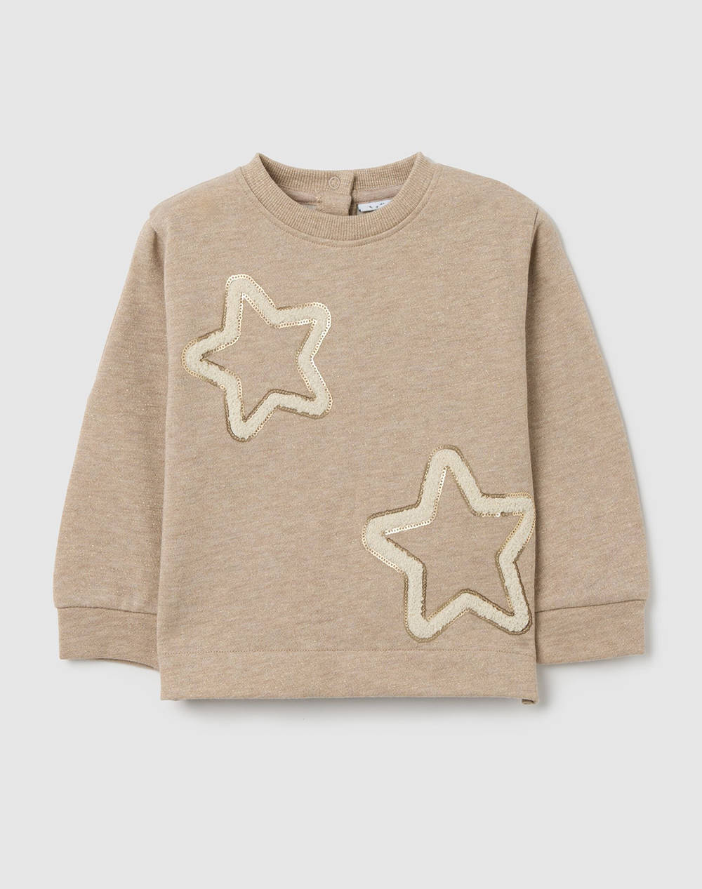 OVS F.T. SWEATER W/LUREX 2459894-GRAY MORN Biege