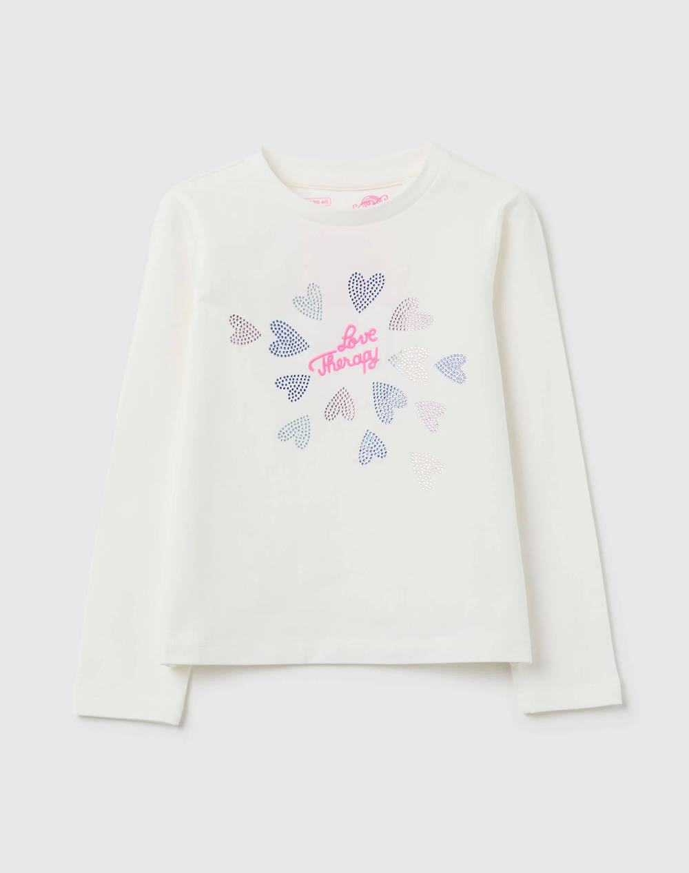 OVS T-SHIRT 2446823-CLOUD DANCER OffWhite