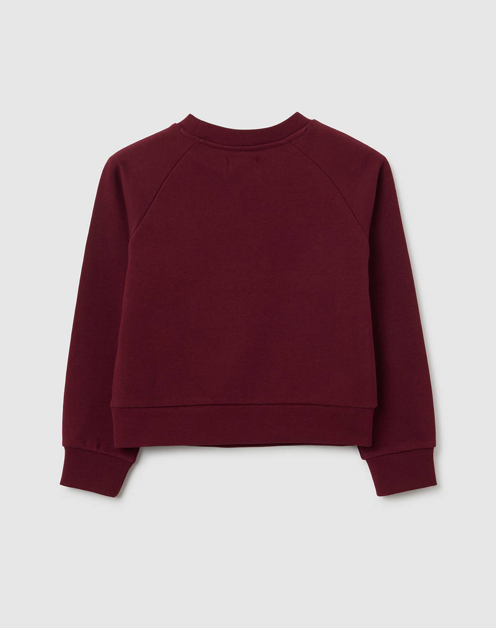 OVS ROUNDNECK SWEATSHIRT 2457307-ZINFANDEL Bordeux φωτογραφία