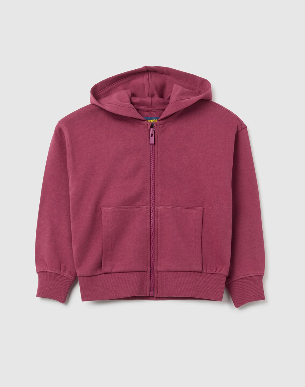 OVS HOODY FULL ZIP 2418201-DRY ROSE Bordeux