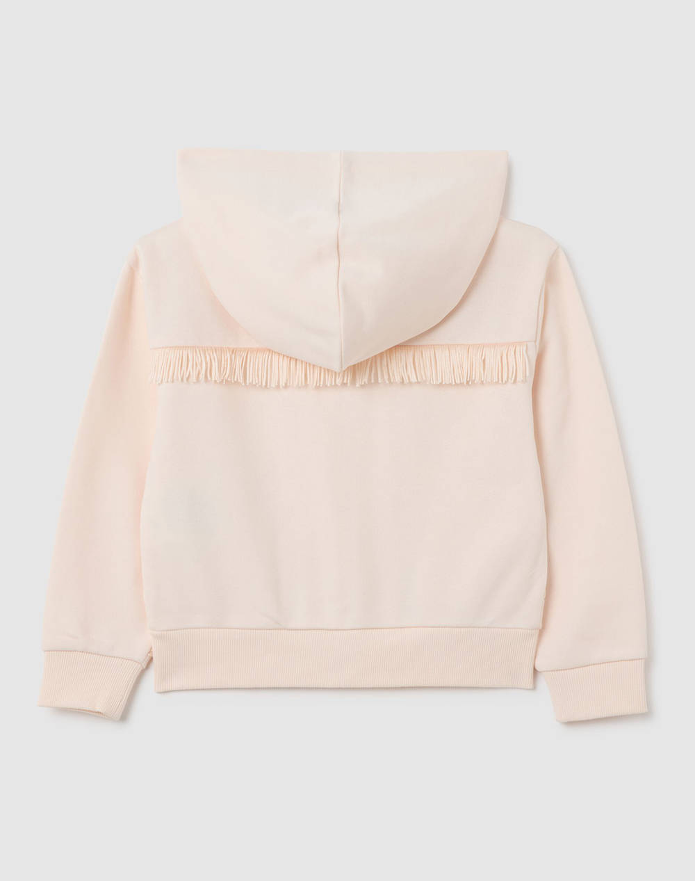 OVS HOODIE FULL ZIP W/FRINGES 2402784-DELICACY LightPink φωτογραφία