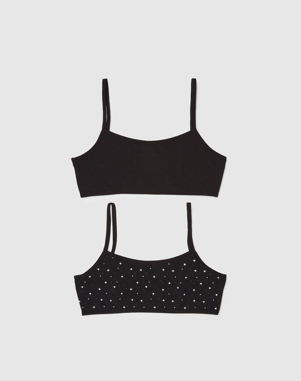OVS OVS PK 2 TOP 10/15 2401643-BLACK Black