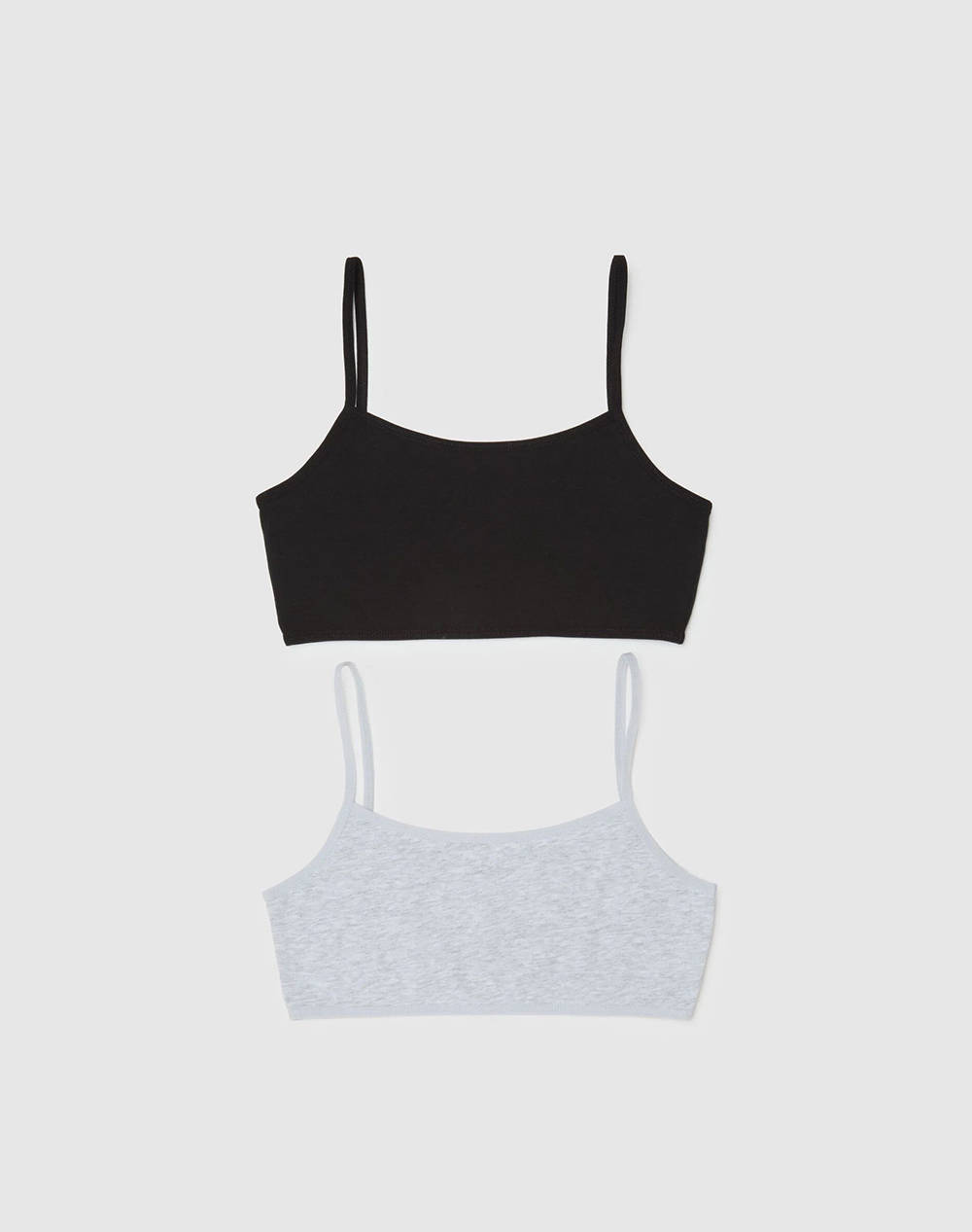 OVS OVS PK 2 TOP 10/15 2401649-BLACK/GREY Multi