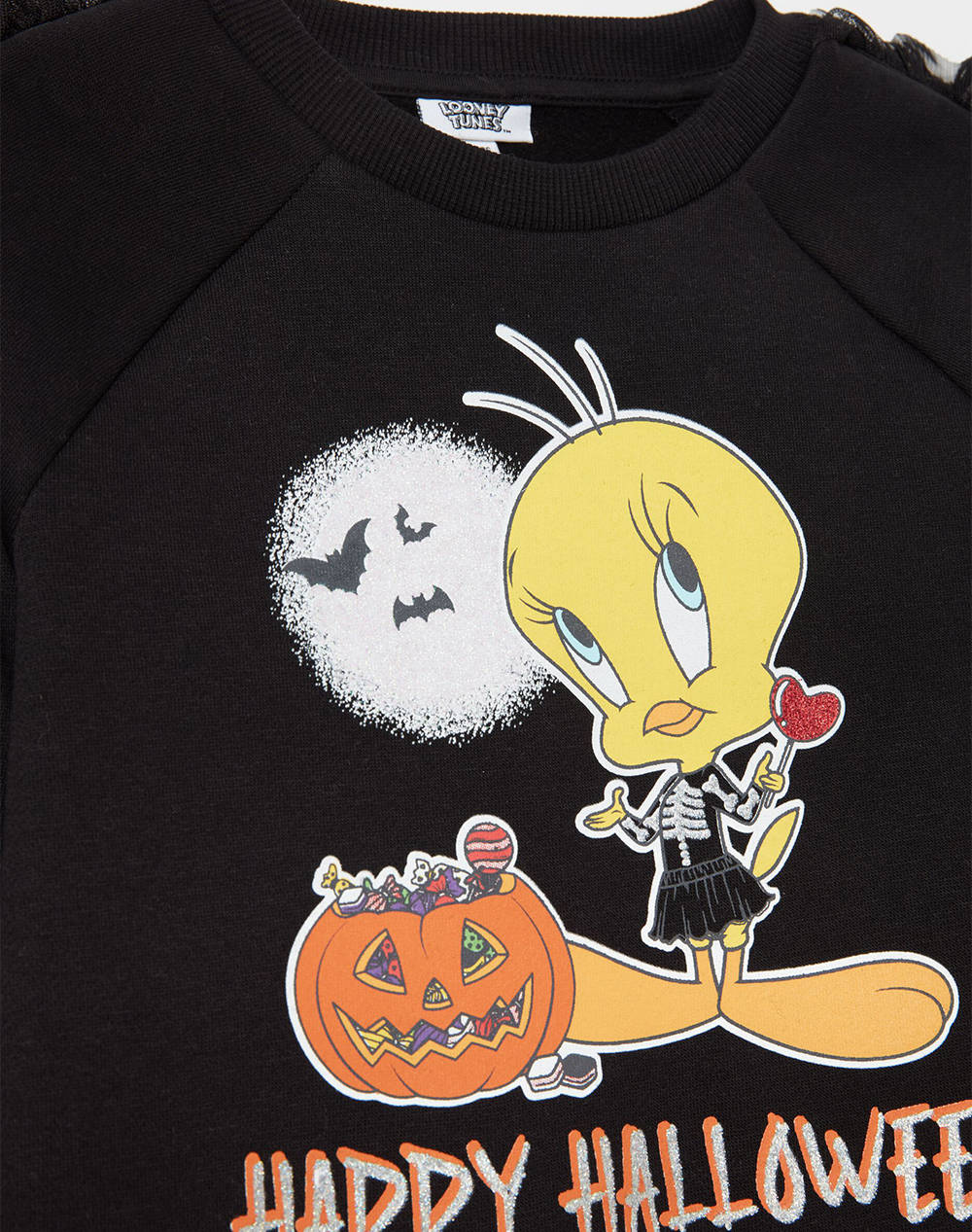 OVS JOGSET TWEETY 2158730-BLACK Black φωτογραφία