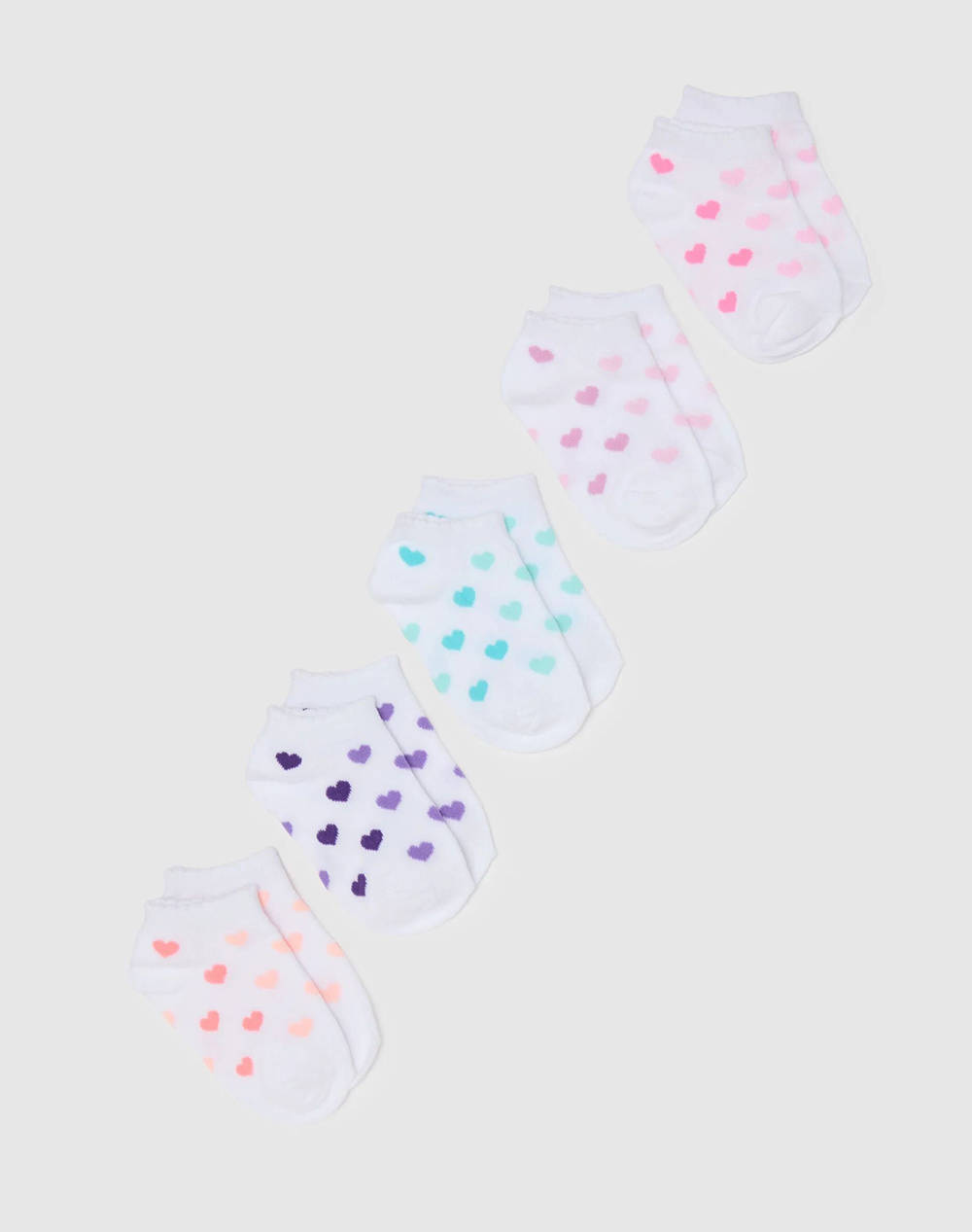 OVS PK 5 EXTRASHORT SOCKS TU 2400853-MULTICOLOUR Multi