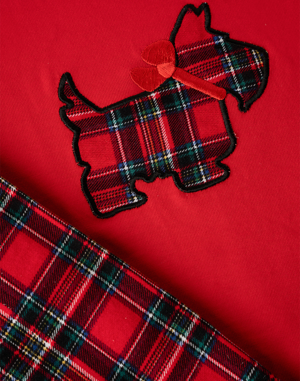 MINERVA ΠΥΖ.ΚΟΡ. PRINT.SWEAT PLAID 90-62434-12-14-018 Red φωτογραφία