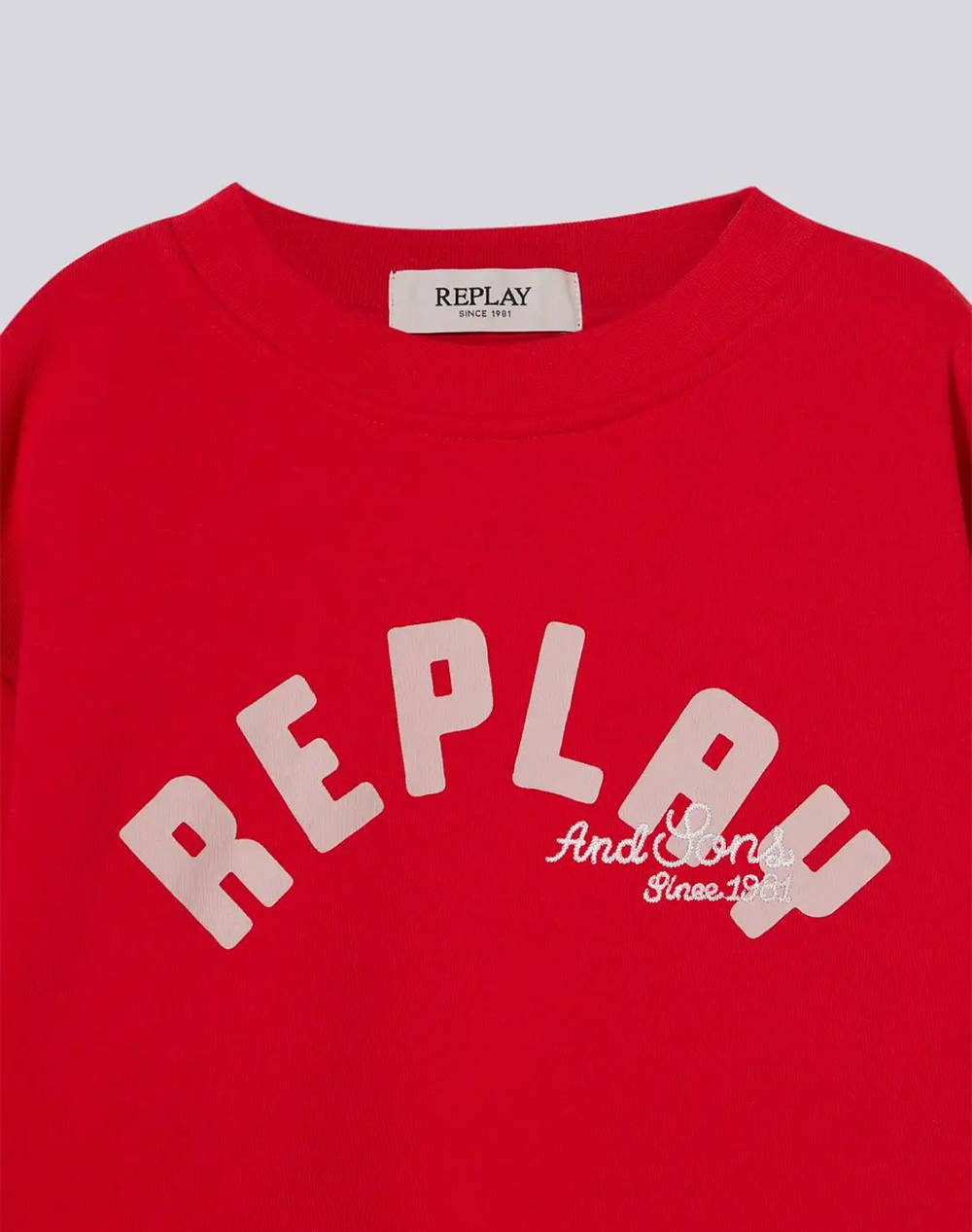 REPLAY ΦΟΥΤΕΡ (FLEECE) SG2134.052.23706-230 Red φωτογραφία