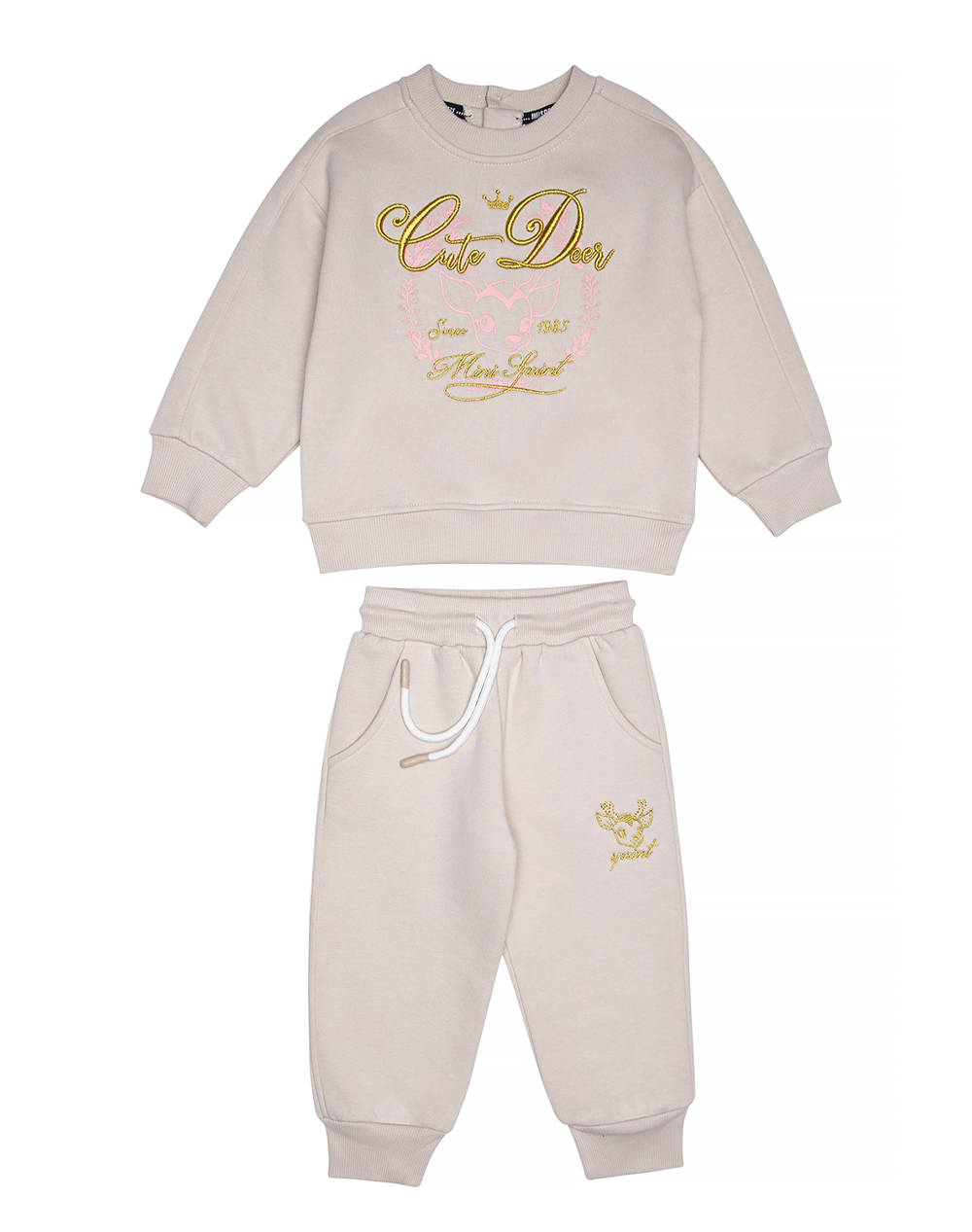 SPRINT SPRINT SET BABY GIRL 252-2032-115 Ivory