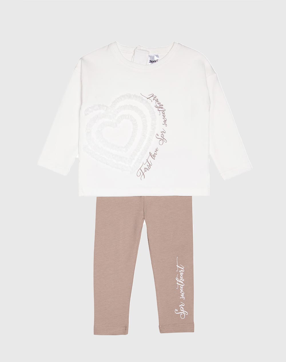 SPRINT SET BABY GIRL 252-2000-133 OffWhite