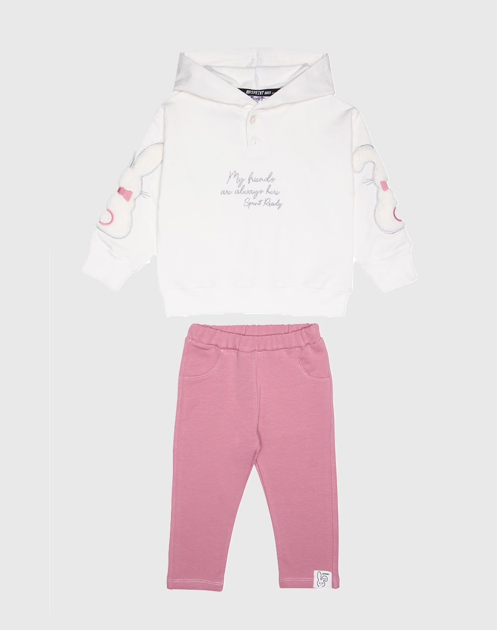 SPRINT SPRINT SET BABY GIRL 252-2020-133 OffWhite