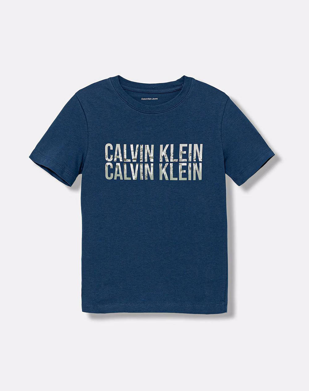 CALVIN KLEIN SEASONAL LOGO SS TEE IB0IB02530-8Y-16Y-C3I JeanBlue